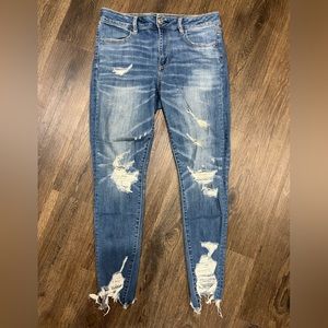 American Eagle 10 regular hi-rise jegging